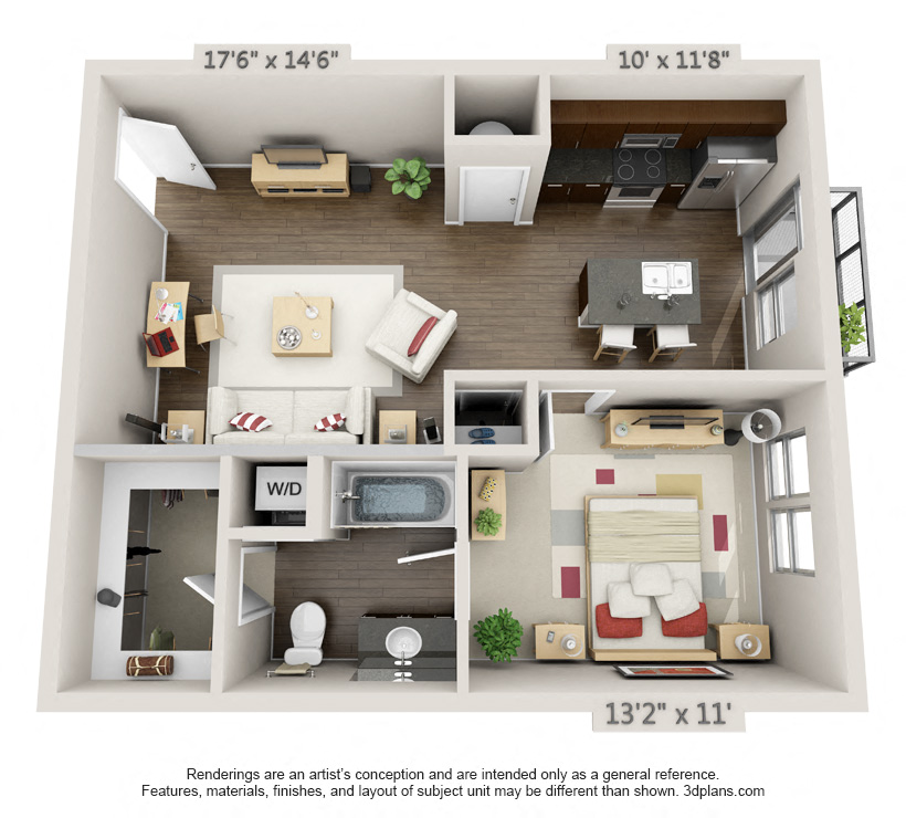Azure floor plan
